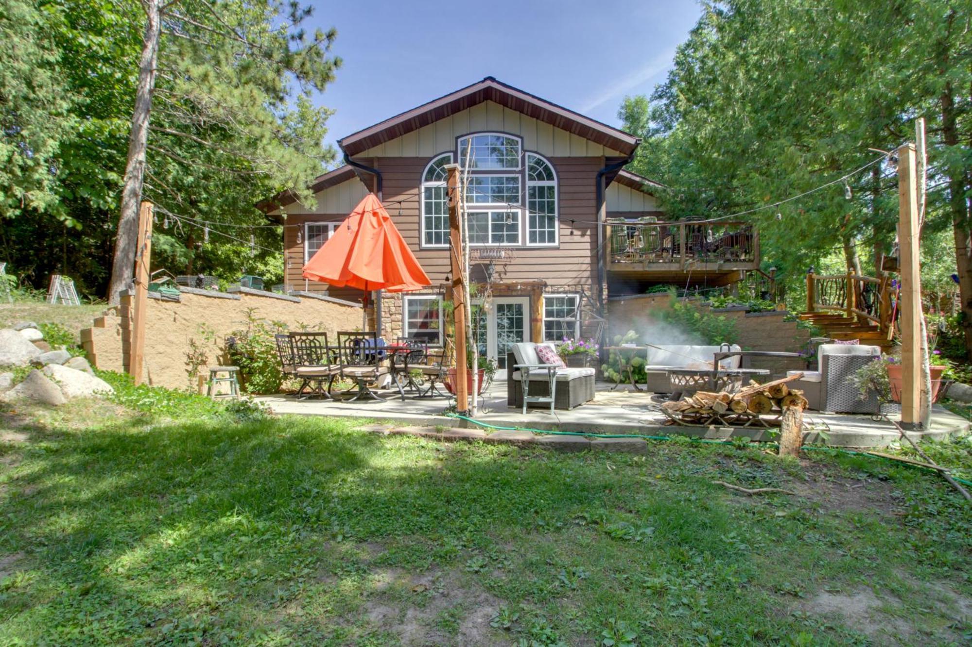 Lakefront Deer River Apt With Dock, Fire Pit And Patio Exterior photo